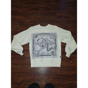 BTS Bring the pain sweatshirt size medium but fits like small. READ DESCRIPTION